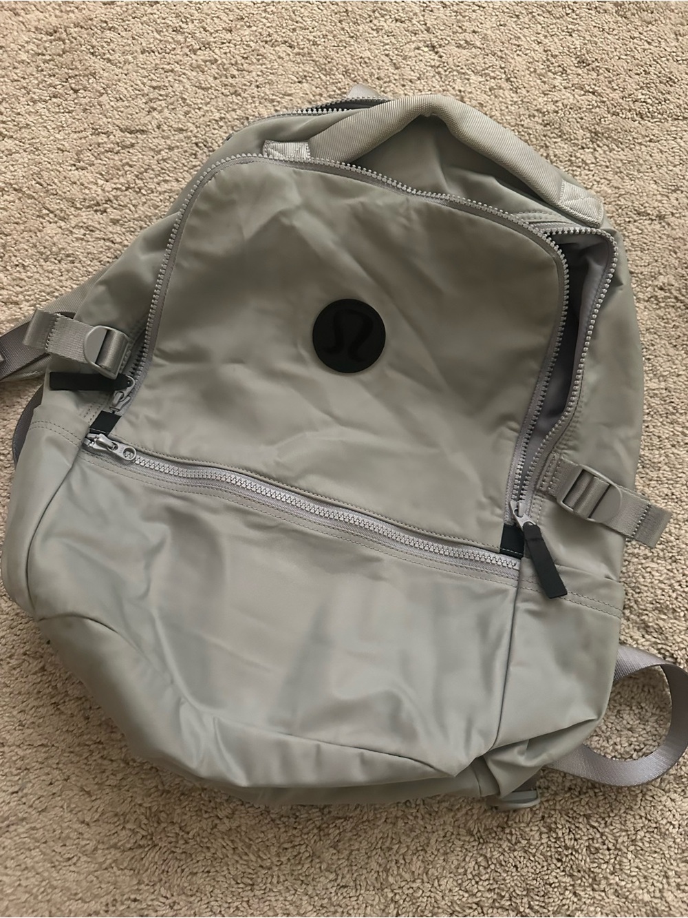lululemon athletica Light Gray Women's Backpack
